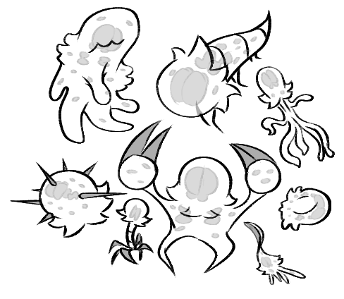 Jaciform cell shapes